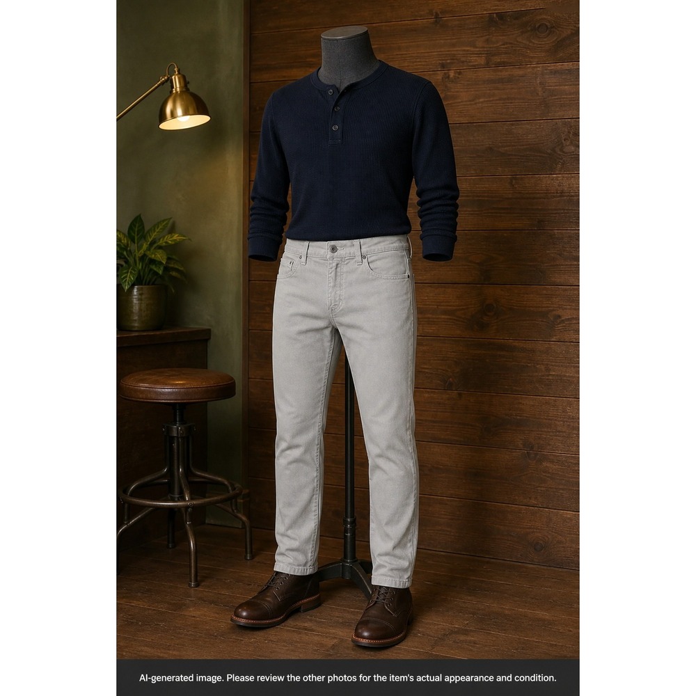 Flint and Tinder 365 Pant Mens 28 Khaki Tan Slim Fit Chino Made in USA Stretch